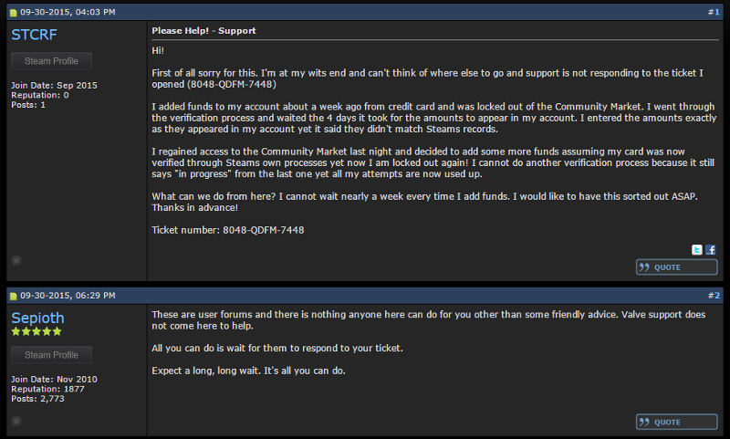 Illustration for article titled Steam Customer Service Is Still Terrible